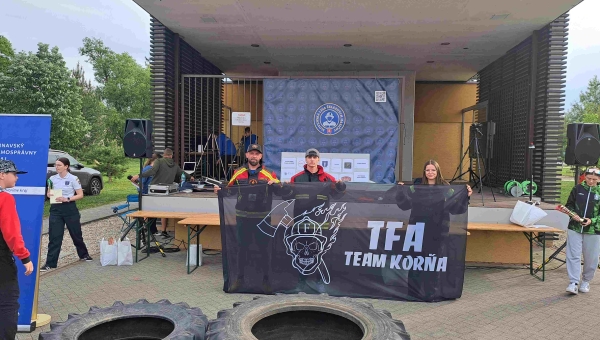 Hasiči z Korne na dvoch TFA súčasne :-) a úspešne